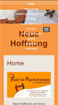 Mobile Screenshot of hoffnung-fuer-mich.com